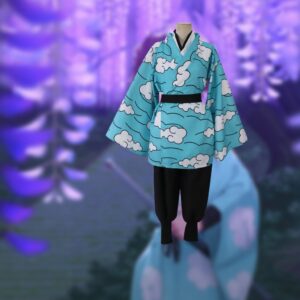 Demon Slayer Tanjiro Kamado Cosplay Costume