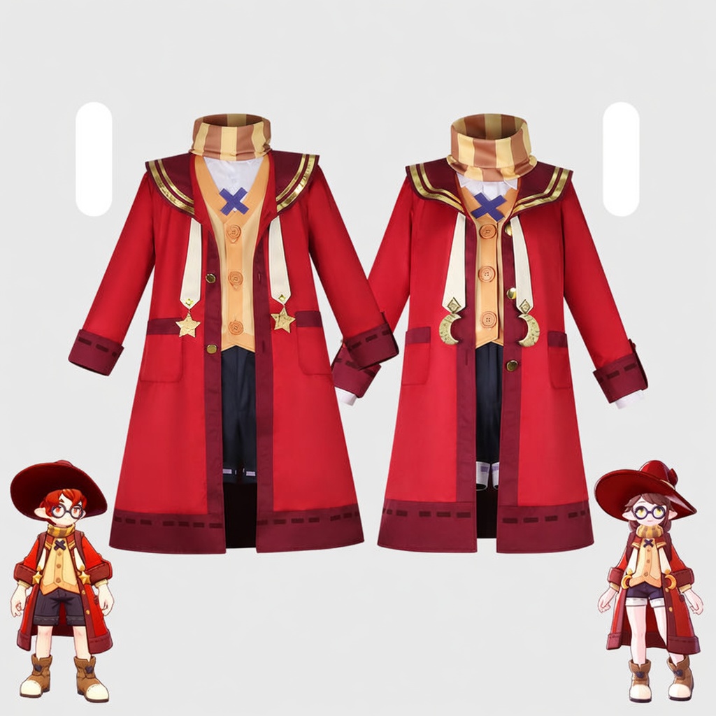 Roco Kingdom School Uniform Cosplay Costume