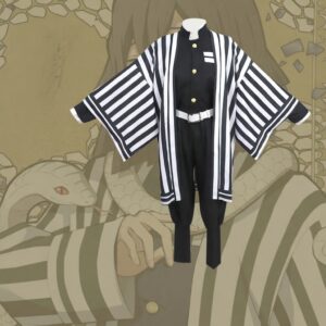 Demon Slayer Obanai Iguro Cosplay Costume