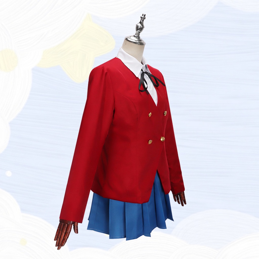 Toradora! Taiga Aisaka Uniform Cosplay Costume - Image 2