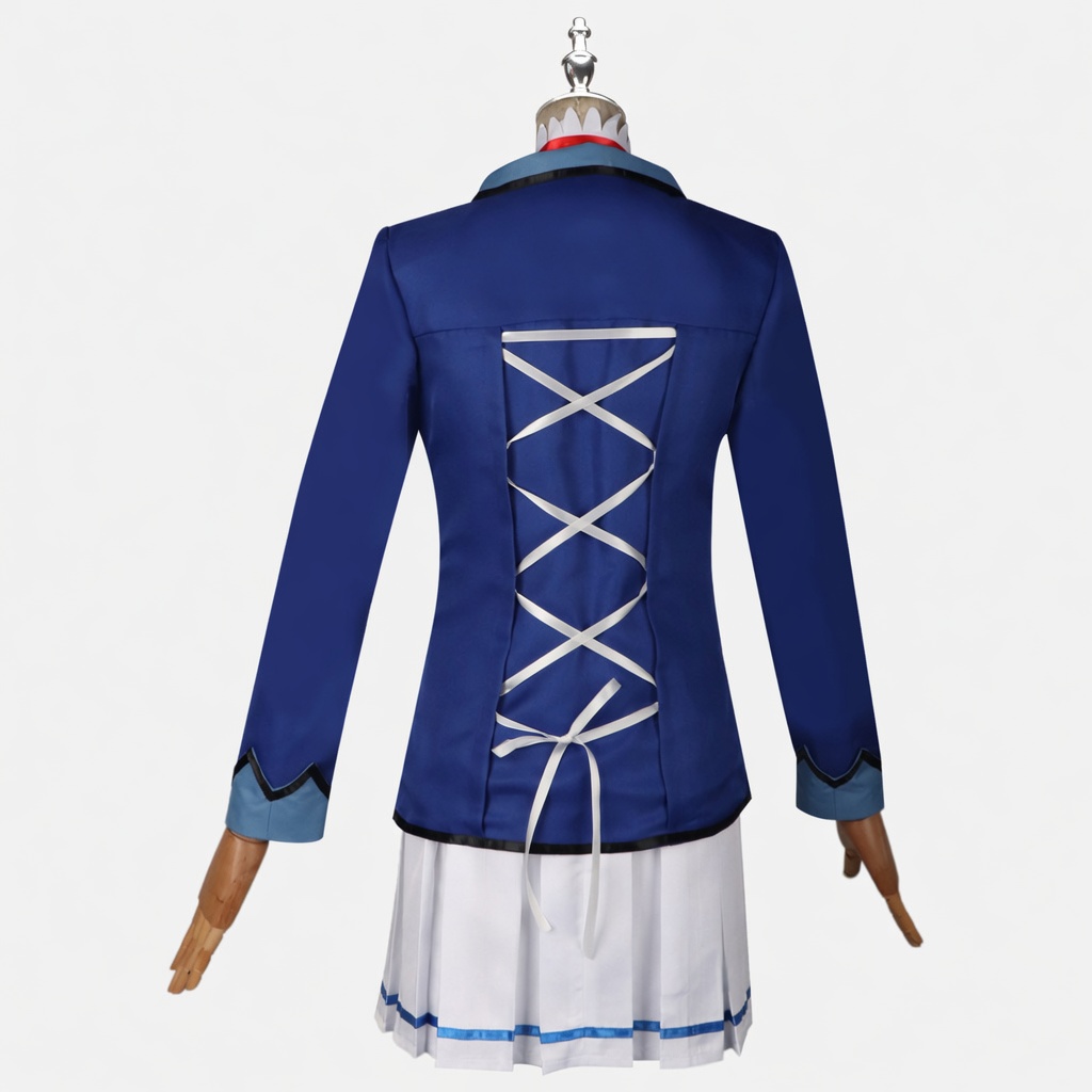 Aikatsu! Ichigo Hoshimiya Aoi Kiriya Ran Shibuki School Uniform Cosplay Costume - Image 5