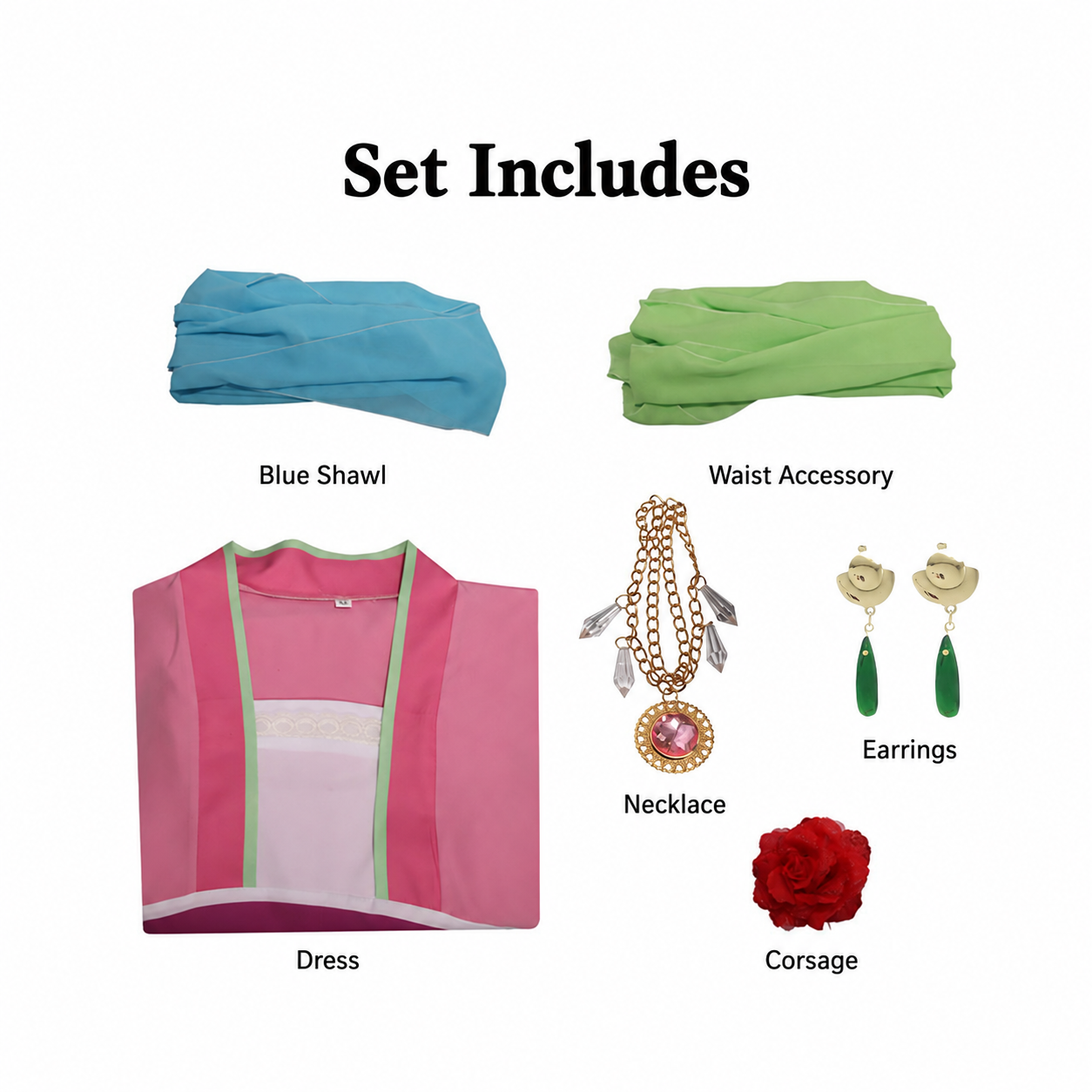 The Apothecary Diaries Maomao Hanfu Cosplay Costume - Image 20