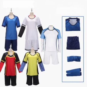 Blue Lock Michael Kaiser Yoichi Isagi Meguru Bachira Jersey Cosplay Costume