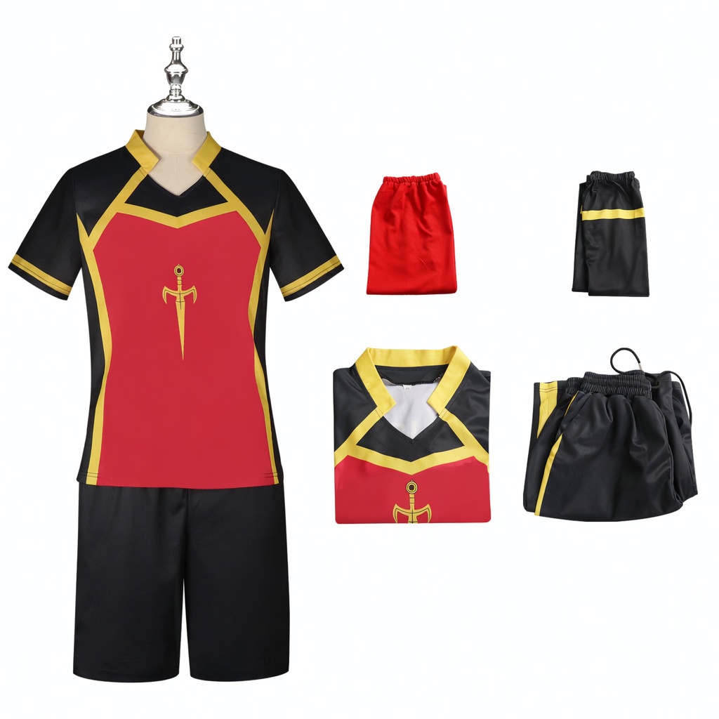 Blue Lock Michael Kaiser Yoichi Isagi Meguru Bachira Jersey Cosplay Costume - Image 9