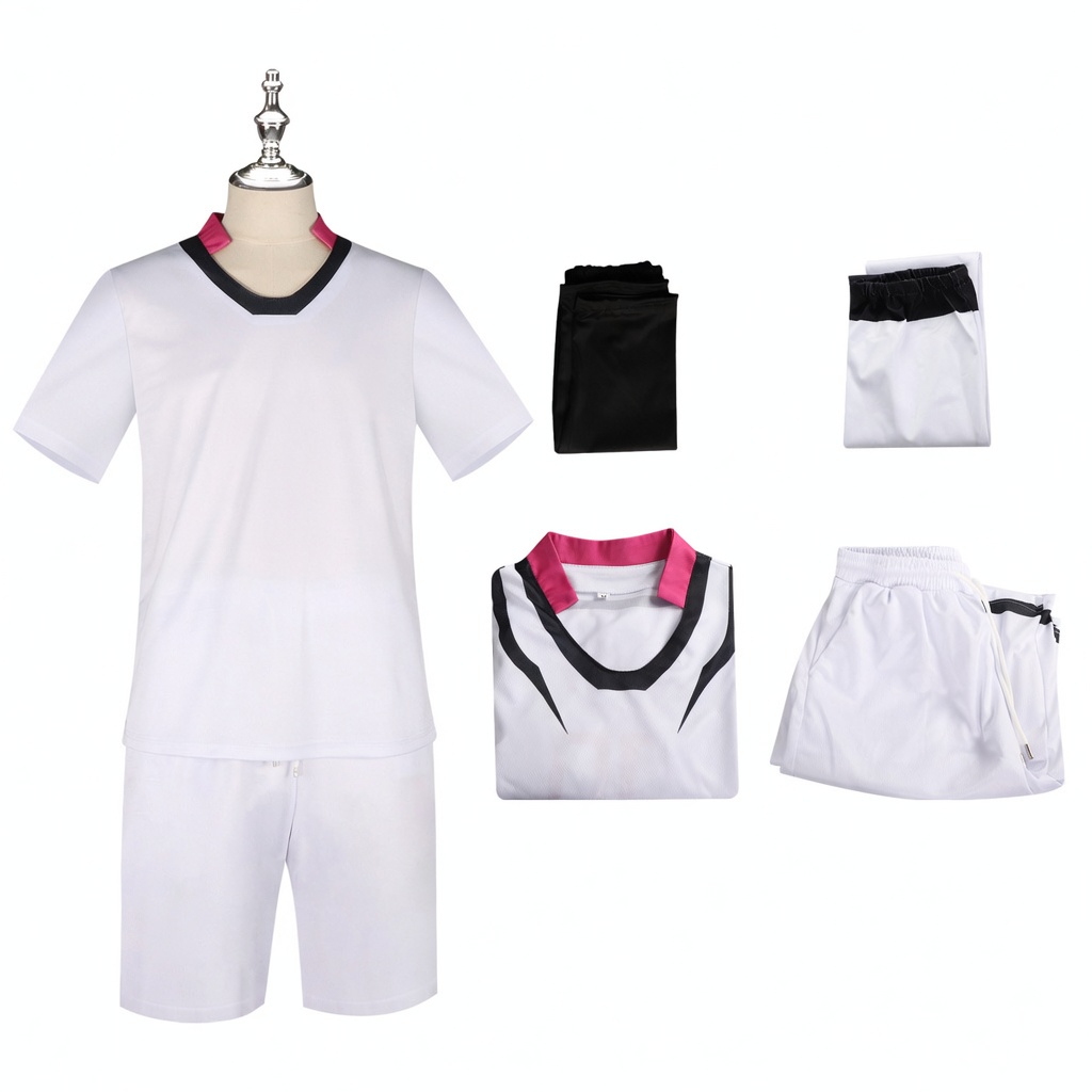 Blue Lock Michael Kaiser Yoichi Isagi Meguru Bachira Jersey Cosplay Costume - Image 13