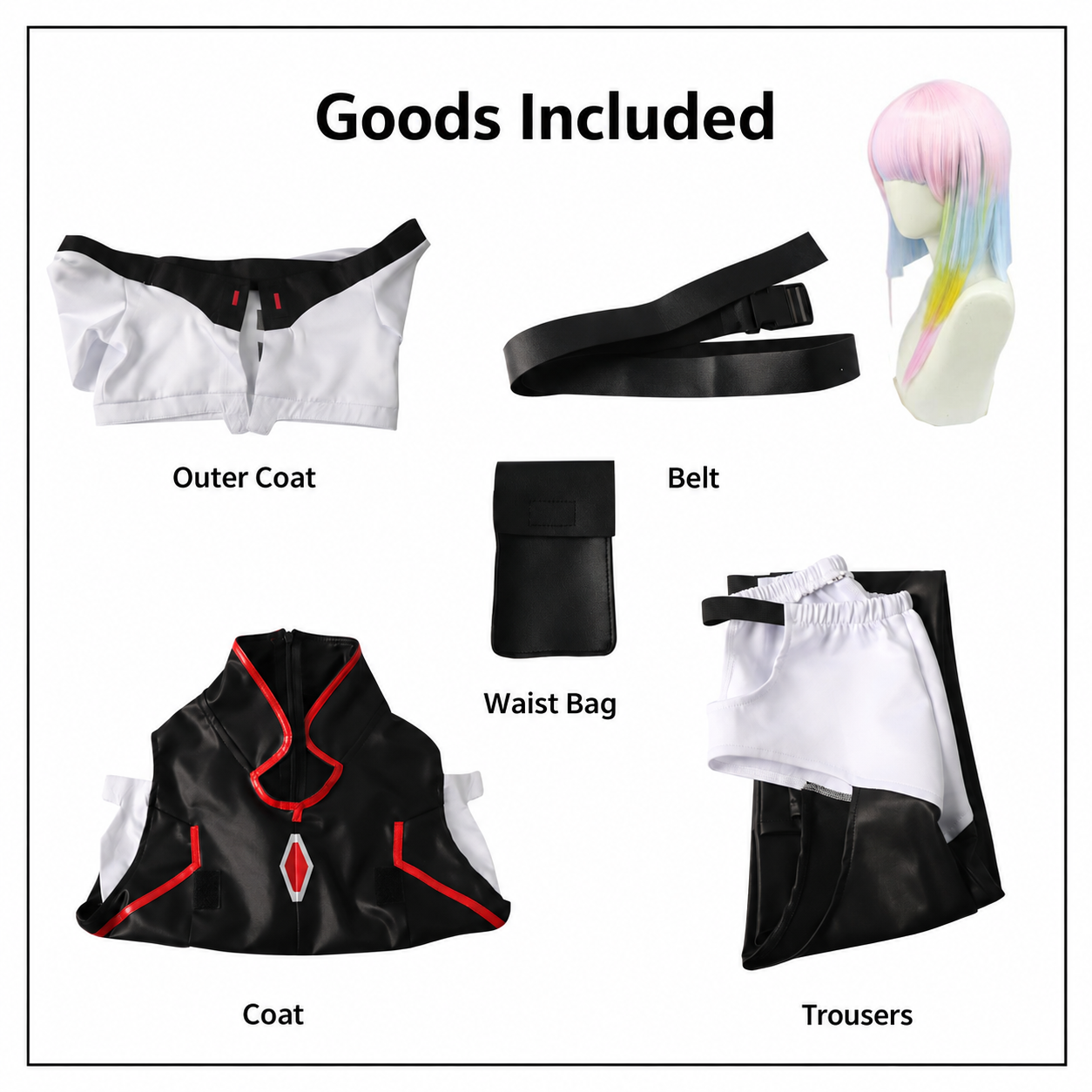 Cyberpunk: Edgerunners David Martinez Lucy Cosplay Costume - Image 8