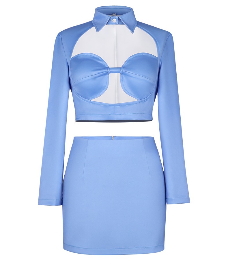 The Fifth Element Flight Attendant Leeloo Cosplay Costume - Image 9