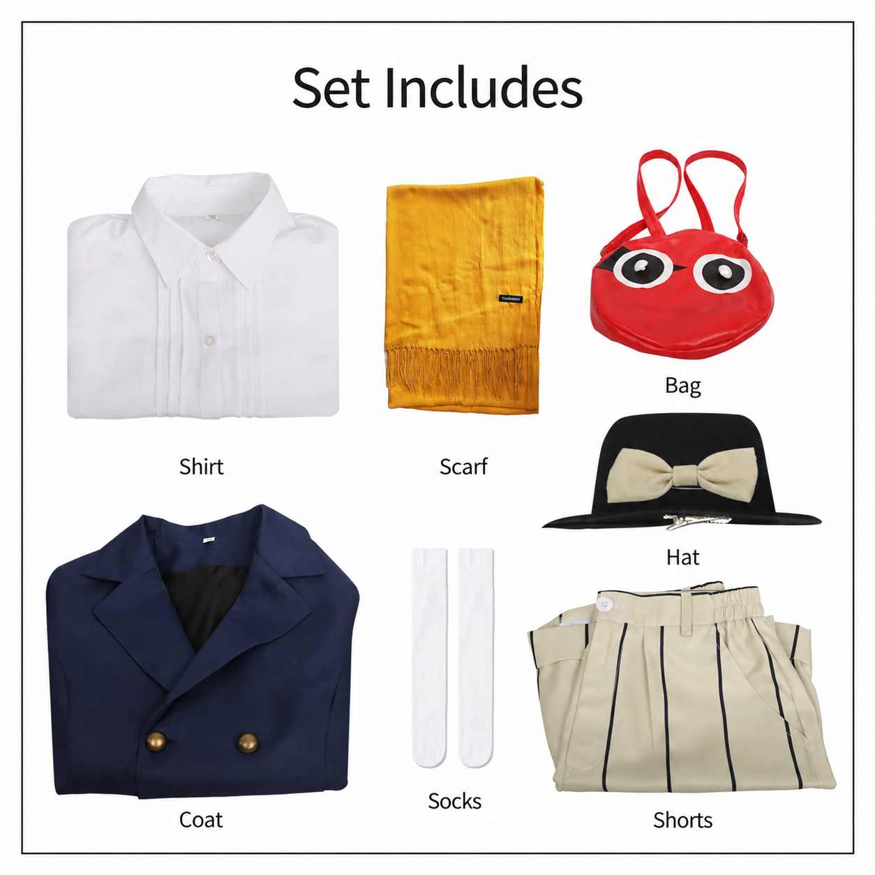 Bungo Stray Dogs Kyusaku Yumeno Cosplay Costume - Image 6