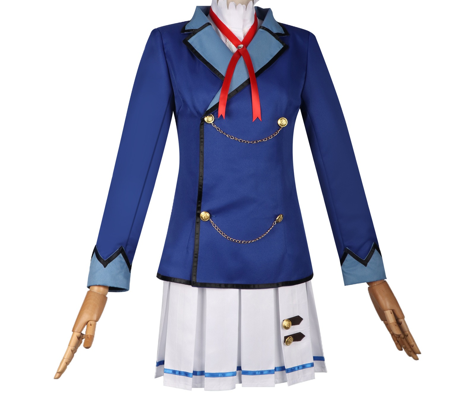 Aikatsu! Ichigo Hoshimiya Aoi Kiriya Ran Shibuki School Uniform Cosplay Costume - Image 11