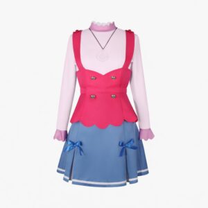 Pretty Cure Anna Akechi Uniform Cosplay Costume