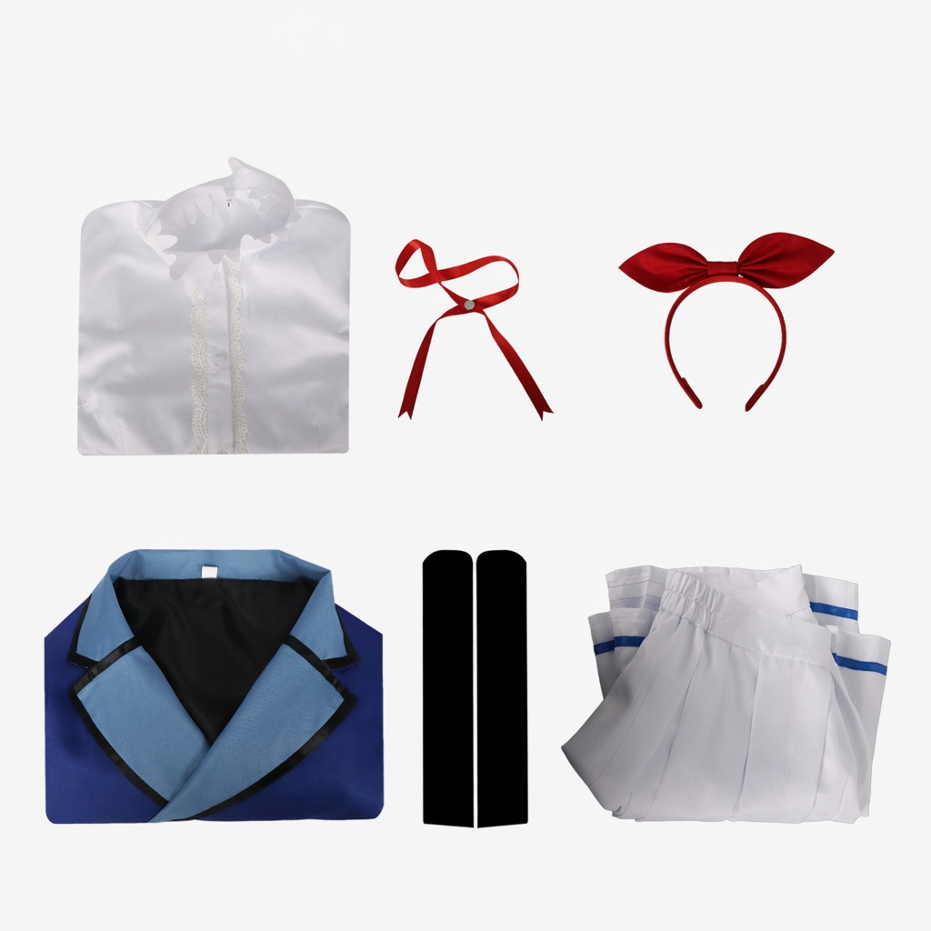 Aikatsu! Ichigo Hoshimiya Aoi Kiriya Ran Shibuki School Uniform Cosplay Costume - Image 6