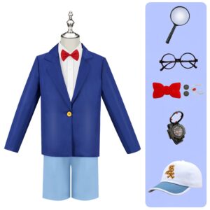 Detective Conan Kaito Kid Cosplay Costume