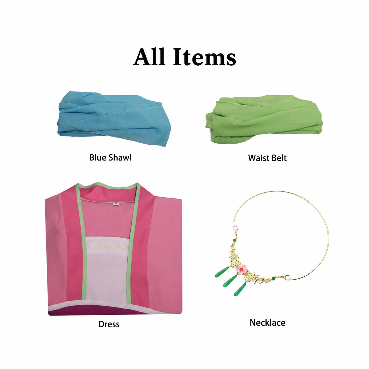 The Apothecary Diaries Maomao Hanfu Cosplay Costume - Image 9