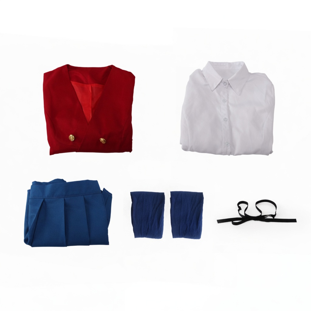 Toradora! Taiga Aisaka Uniform Cosplay Costume - Image 4
