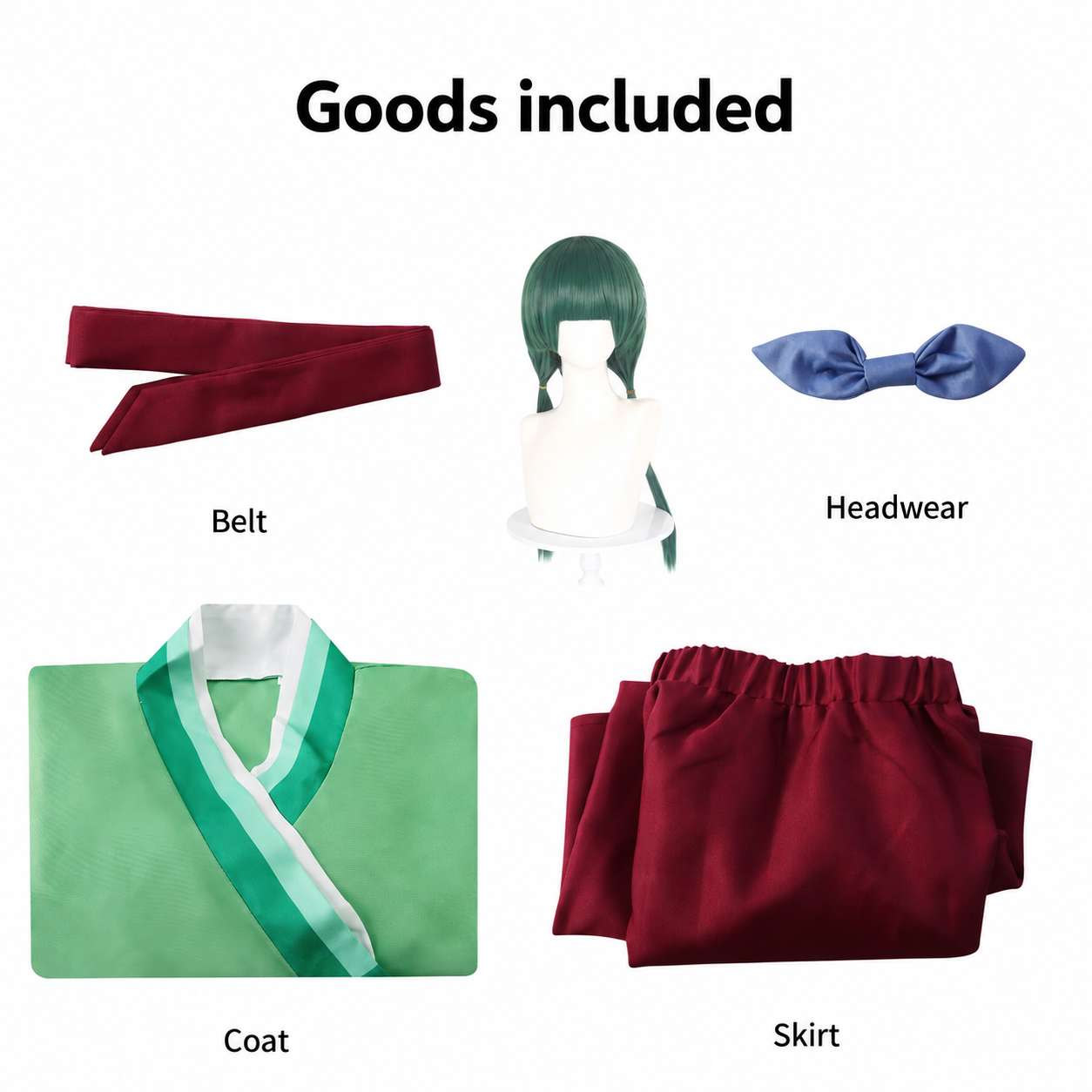 The Apothecary Diaries Maomao Kimono Cosplay Costume - Image 8