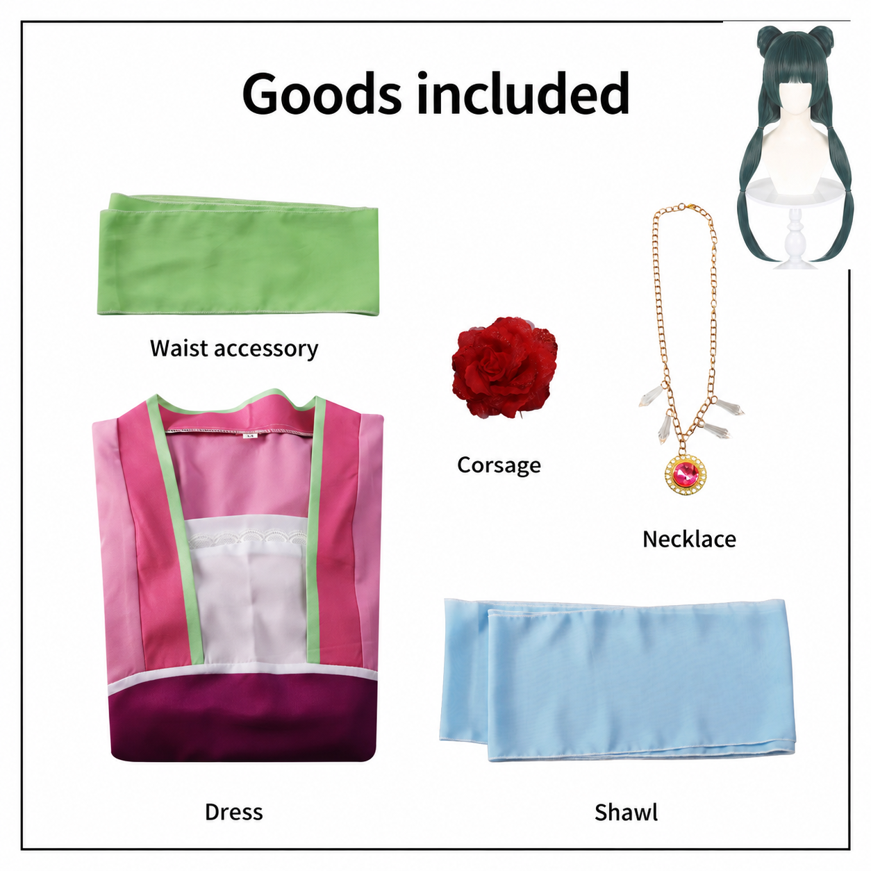 The Apothecary Diaries Maomao Cosplay Costume - Image 14