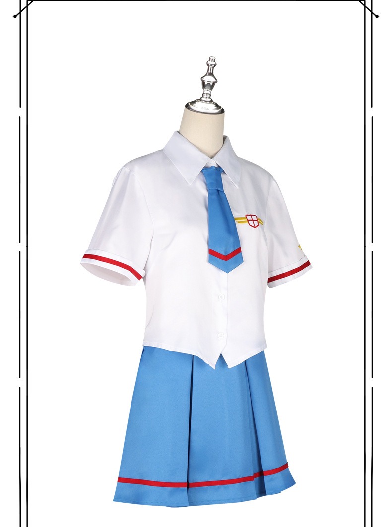 Cardcaptor Sakura Sakura Kinomoto School Uniform Cosplay Costume - Image 14
