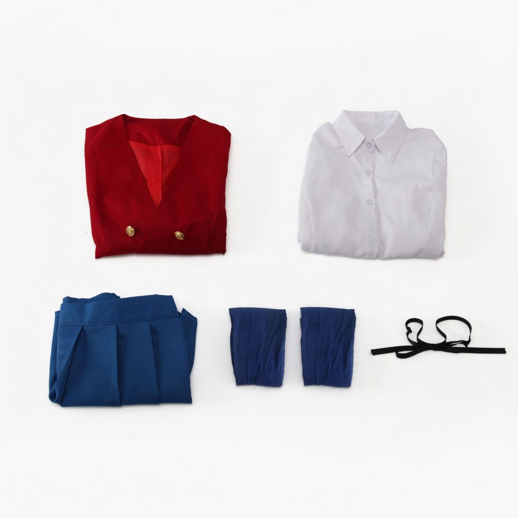 Toradora! Taiga Aisaka Uniform Cosplay Costume - Image 6
