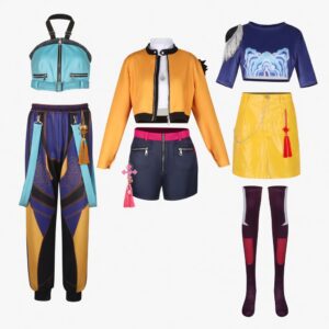KPop Demon Hunters Rumi Zoey Cosplay Costume