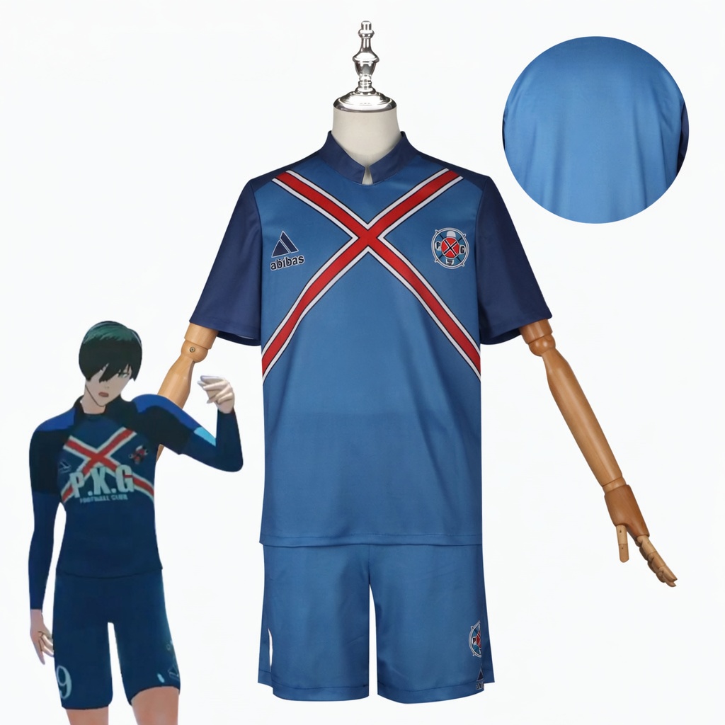 Blue Lock Rin Itoshi Ryusei Shidou Team Uniform Cosplay Costume - Image 2