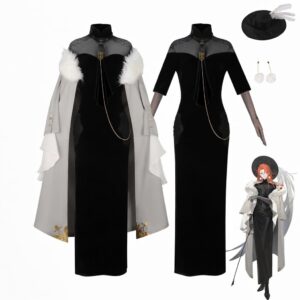 Under the Night Qipao Cosplay Costume