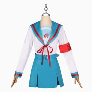 The Melancholy of Haruhi Suzumiya Sailor Uniform Cosplay Costume
