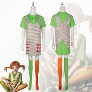 Pippi Longstocking Cosplay Costume