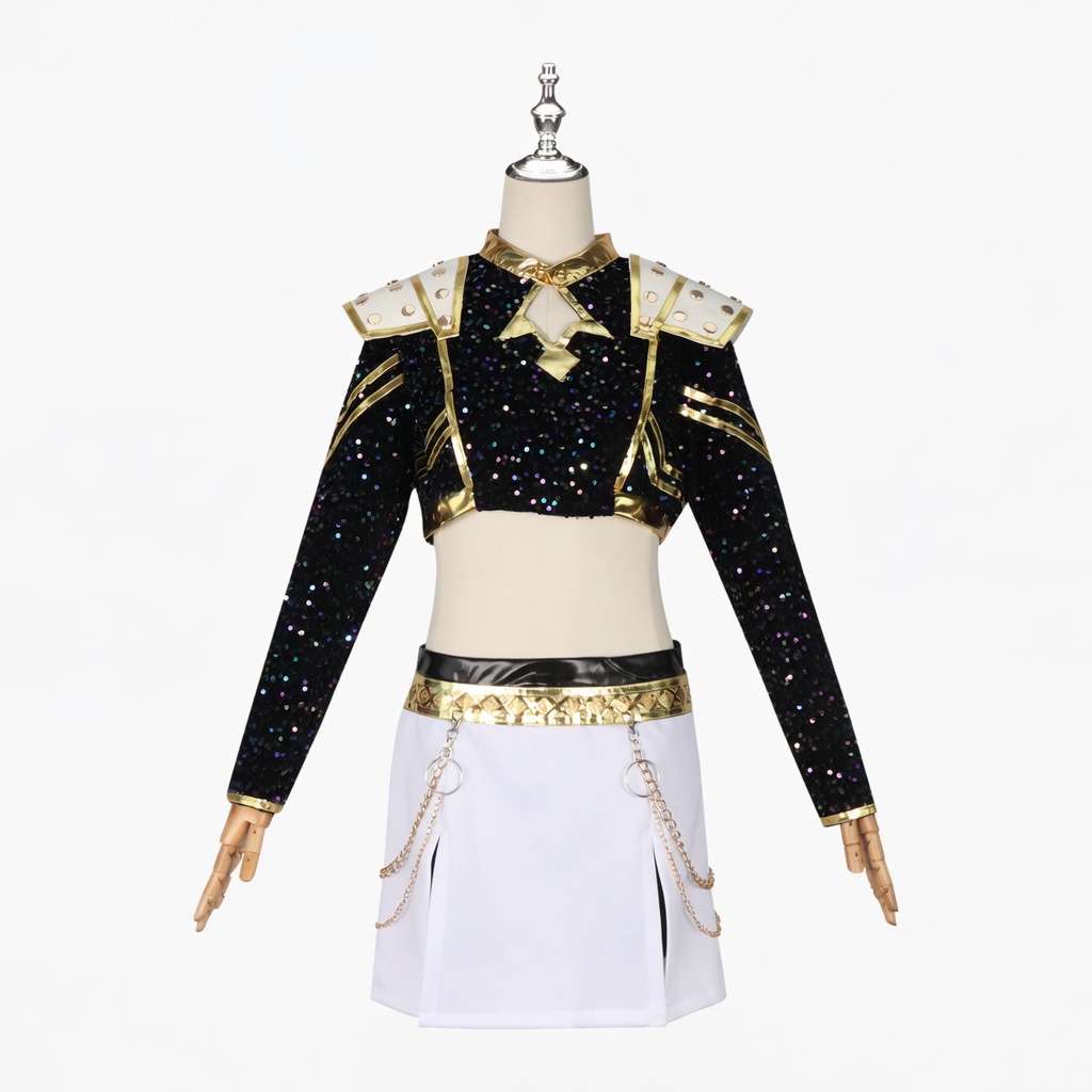 KPop Demon Hunters Rumi Zoey Mira Cosplay Costume