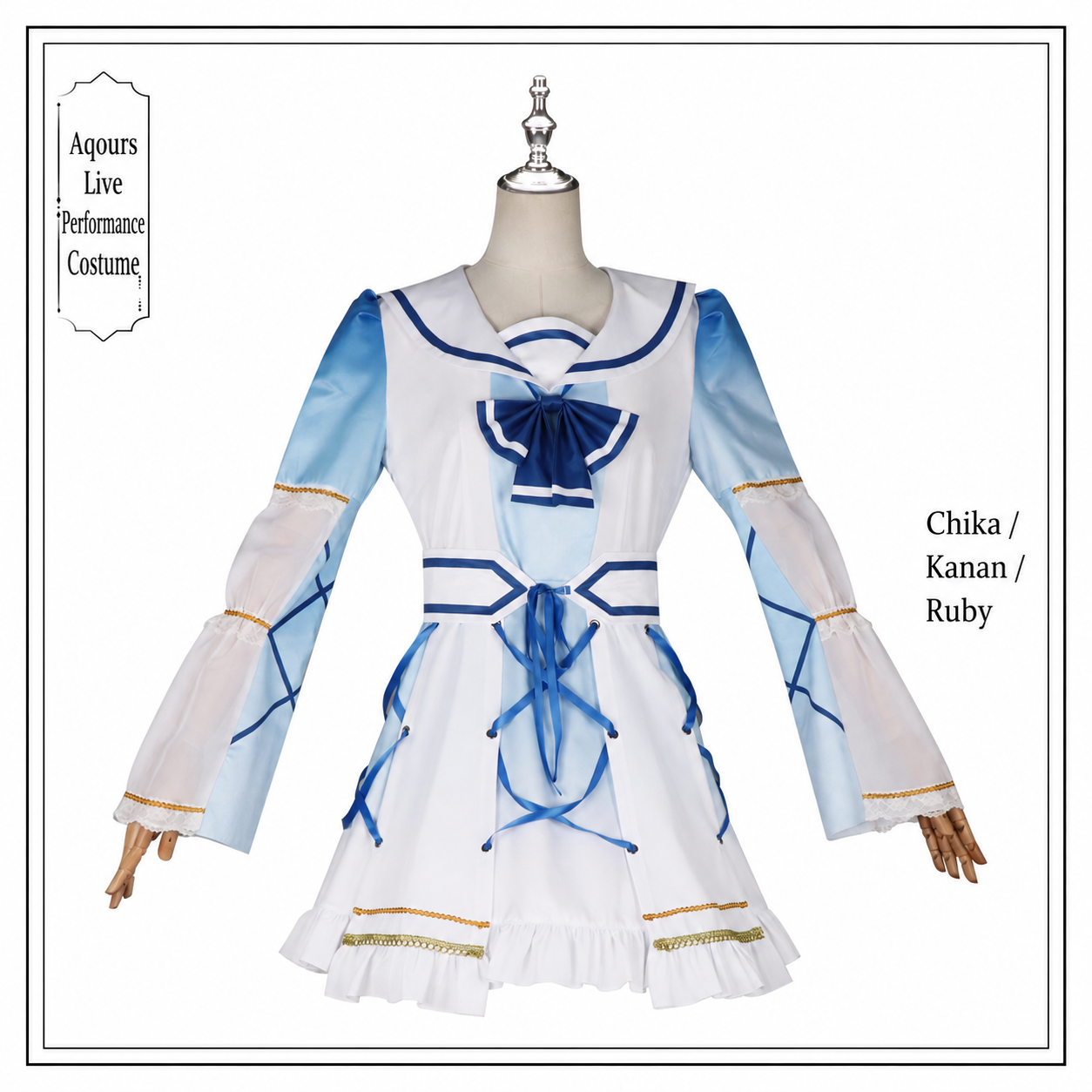 Love Live! ! Mari Ohara Yoshiko Tsushima Chika Takami Cosplay Costume - Image 6
