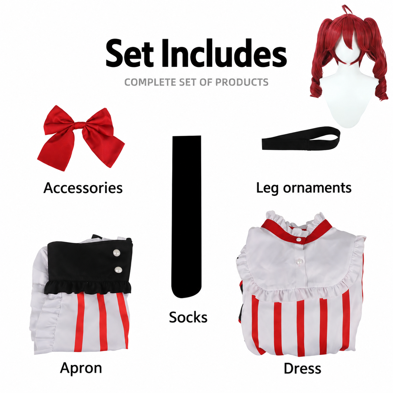 Kasane Teto Cosplay Costume - Image 9
