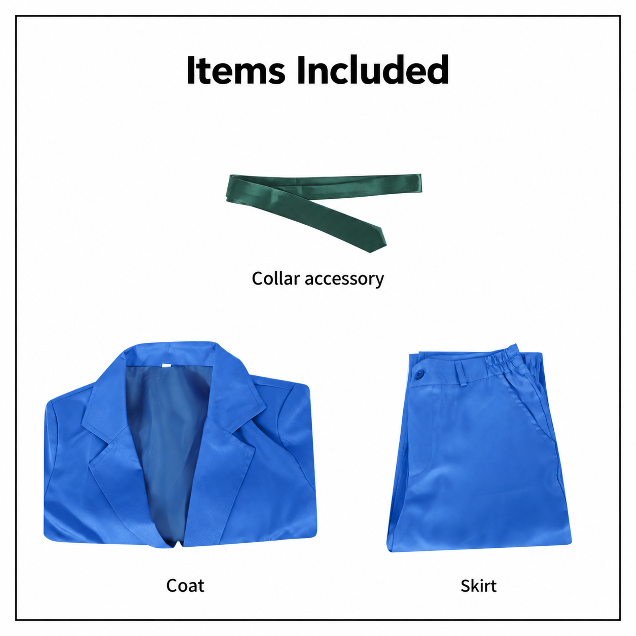 Detective Conan Shinichi Kudo Ran Mouri Uniform Cosplay Costume - Image 6