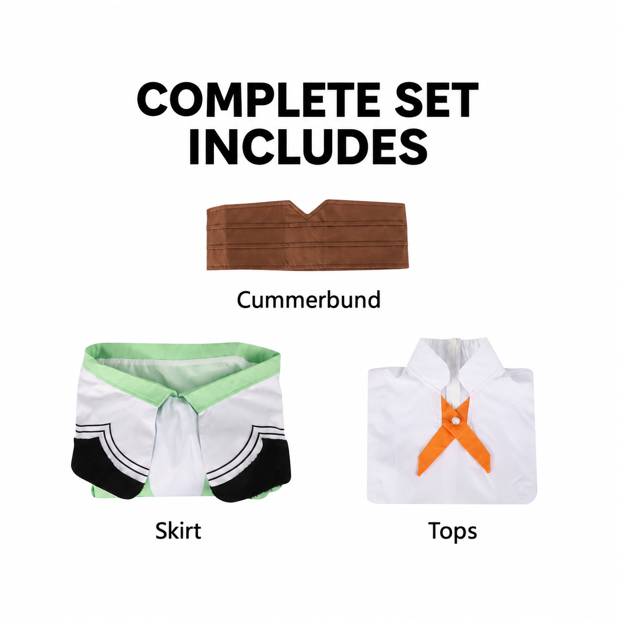 The Ribbon Hero Pine Dress Cosplay Costume - Image 6
