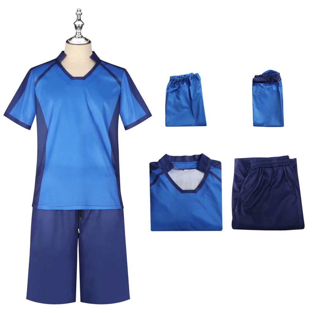 Blue Lock Michael Kaiser Yoichi Isagi Meguru Bachira Jersey Cosplay Costume - Image 18