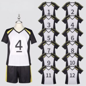 Haikyuu!! Keiji Akaashi Kotaro Bokuto School Uniform Cosplay Costume