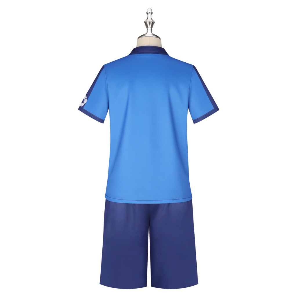 Blue Lock Michael Kaiser Yoichi Isagi Meguru Bachira Jersey Cosplay Costume - Image 4