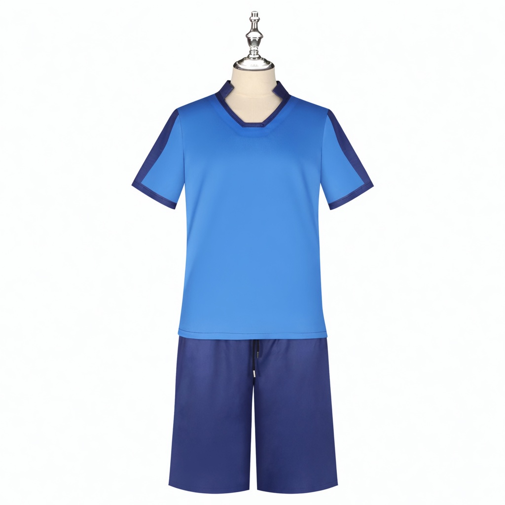 Blue Lock Michael Kaiser Yoichi Isagi Meguru Bachira Jersey Cosplay Costume - Image 3