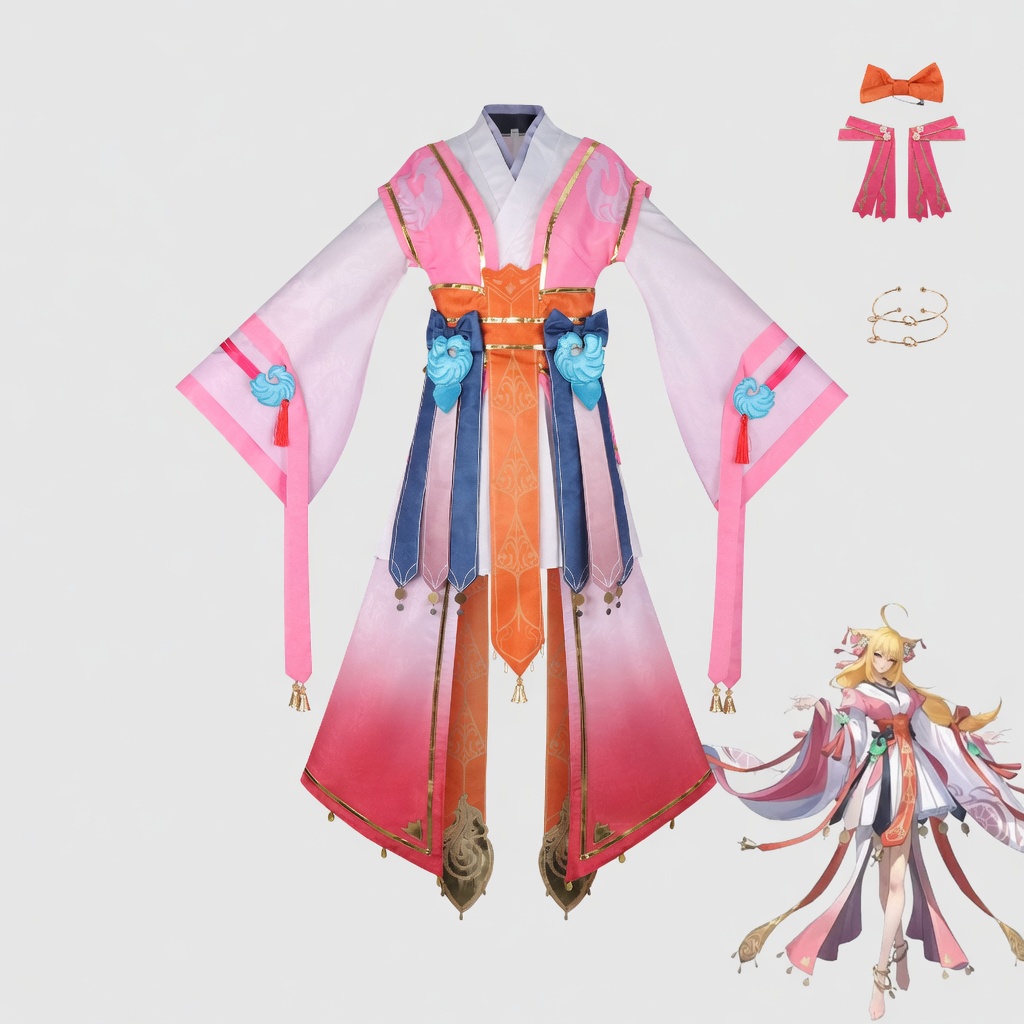 Honor of Kings Tushan Honghong Shaosiyuan Cosplay Costume
