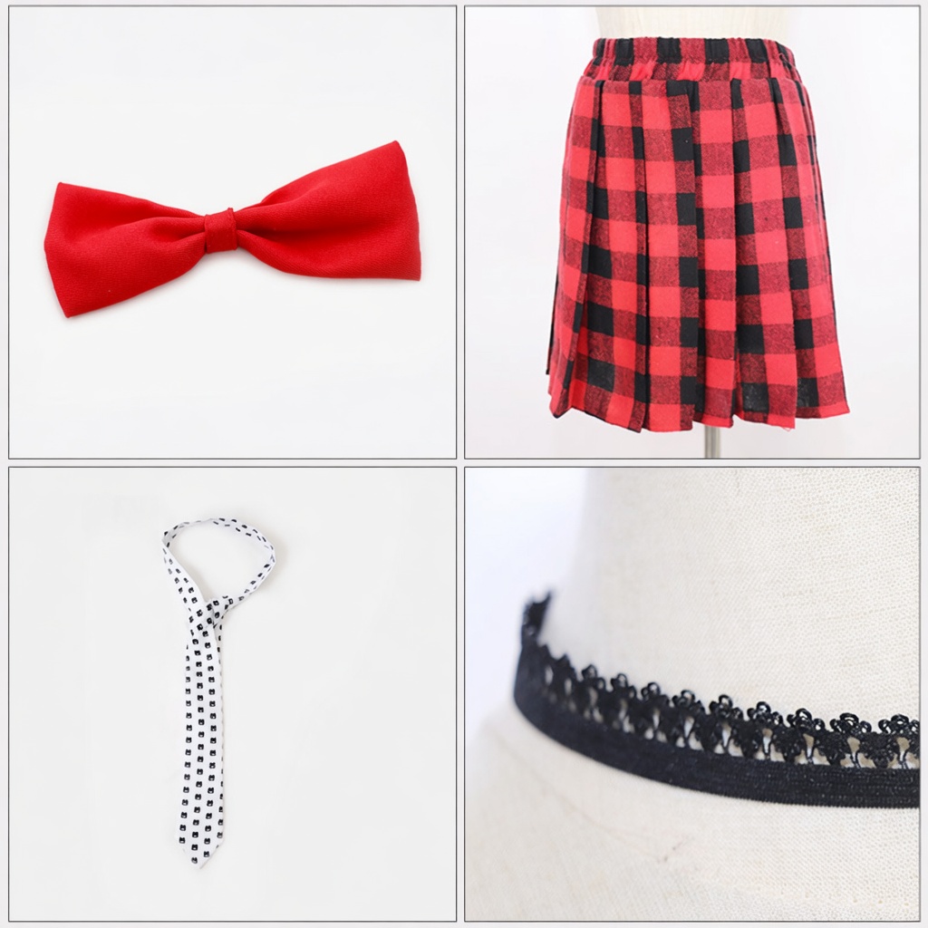 Danganronpa Junko Enoshima Bubbles Cosplay Costume - Image 4