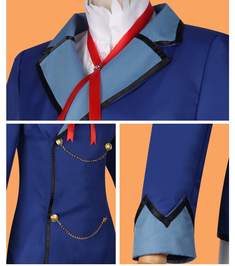 Aikatsu! Ichigo Hoshimiya Aoi Kiriya Ran Shibuki School Uniform Cosplay Costume - Image 21