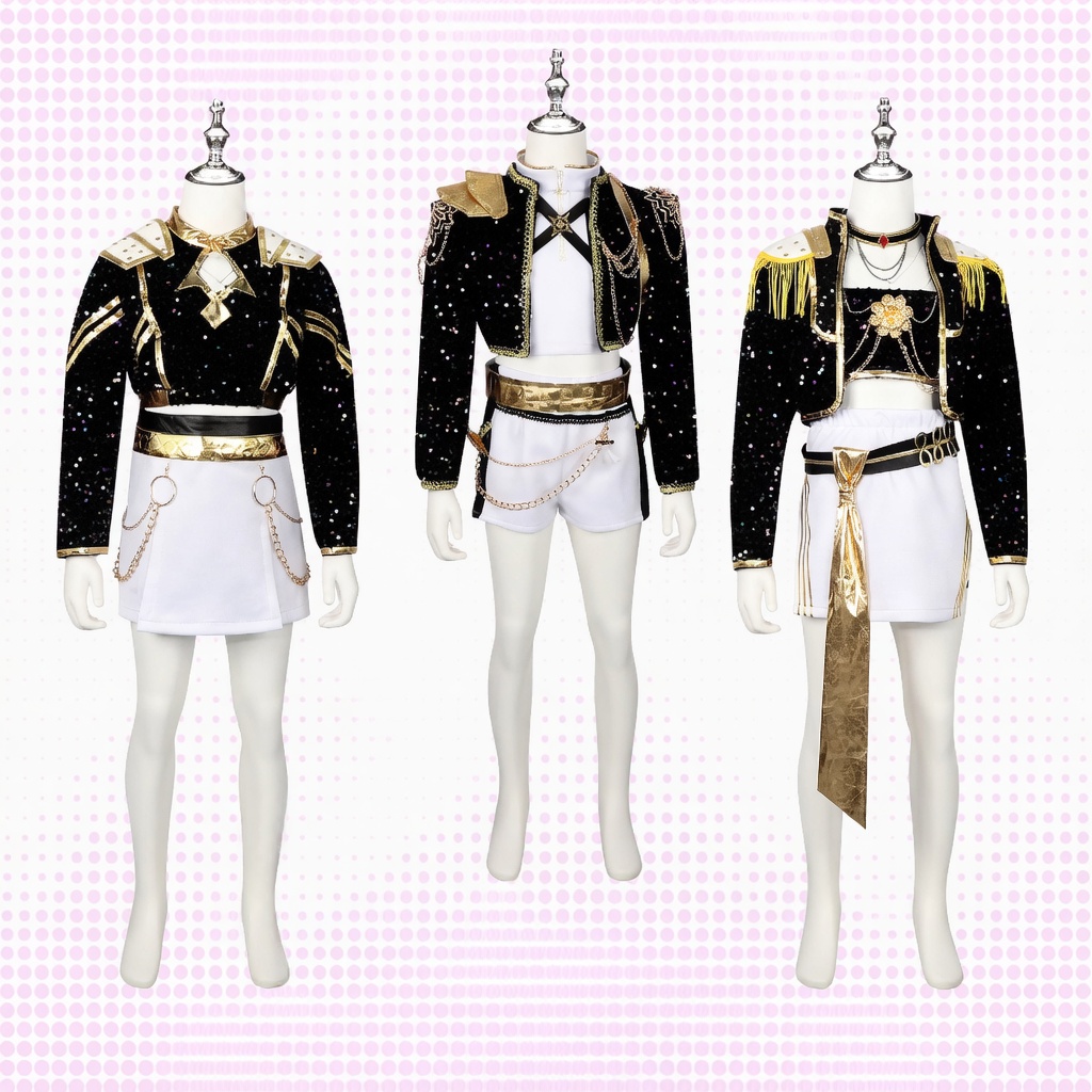 KPop Demon Hunters Rumi Zoey Mira Cosplay Costume