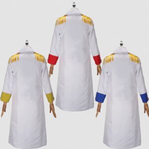 One Piece Garp Monkey D. Luffy Cape Cosplay Costume