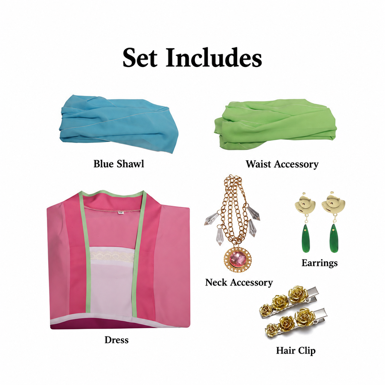 The Apothecary Diaries Maomao Hanfu Cosplay Costume - Image 16