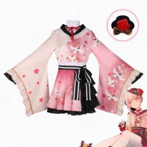 Project Sekai Mizuki Akiyama Kimono Cosplay Costume