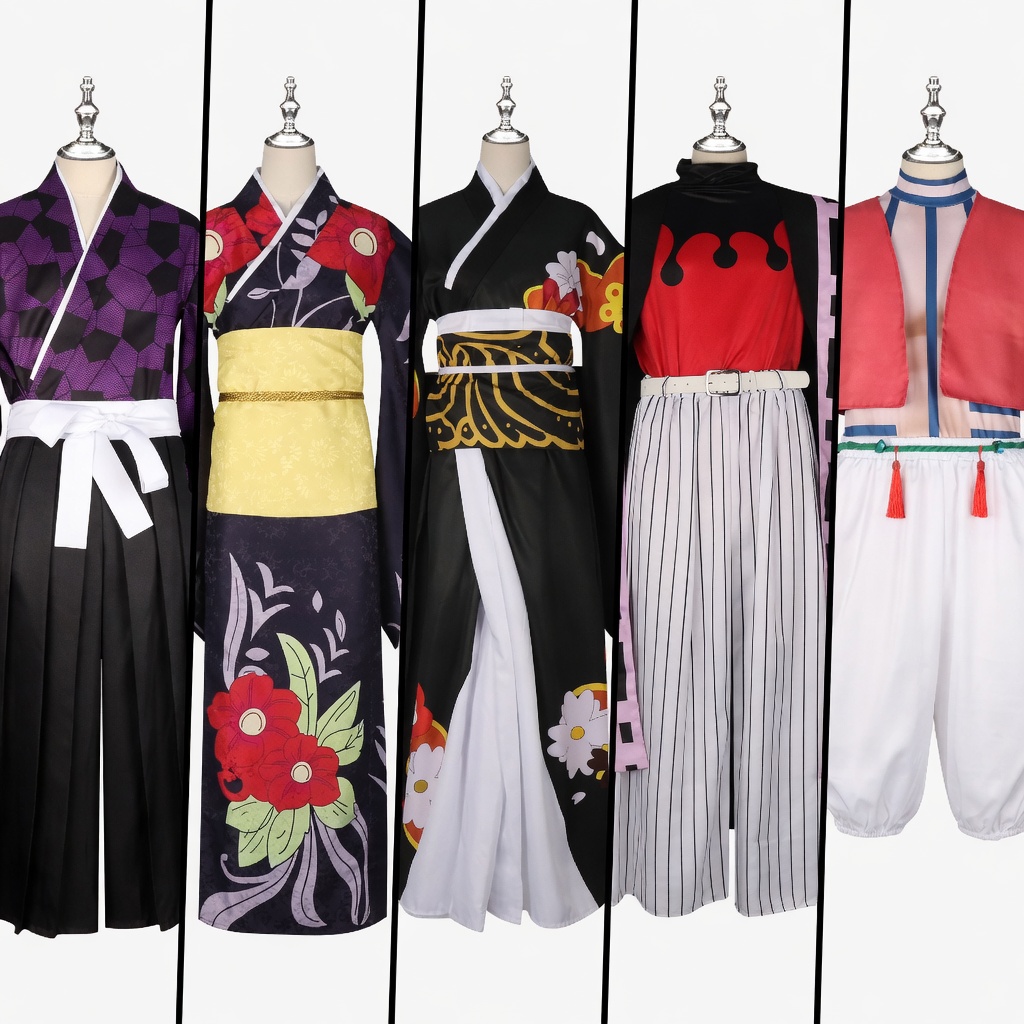 Demon Slayer Tamayo Doma Akaza Cosplay Costume