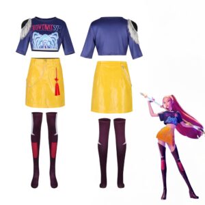 KPop Demon Hunters Mira Cosplay Costume