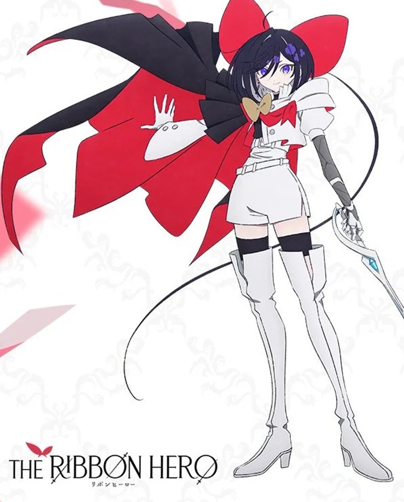 The Ribbon Hero Sapphire Knight Cape Cosplay Costume - Image 9