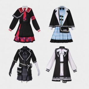 Witch's Heart / Magical Girl Trial Shirley Tachibana Nayuka Kurobe Hiro Nikaido Cosplay Costume