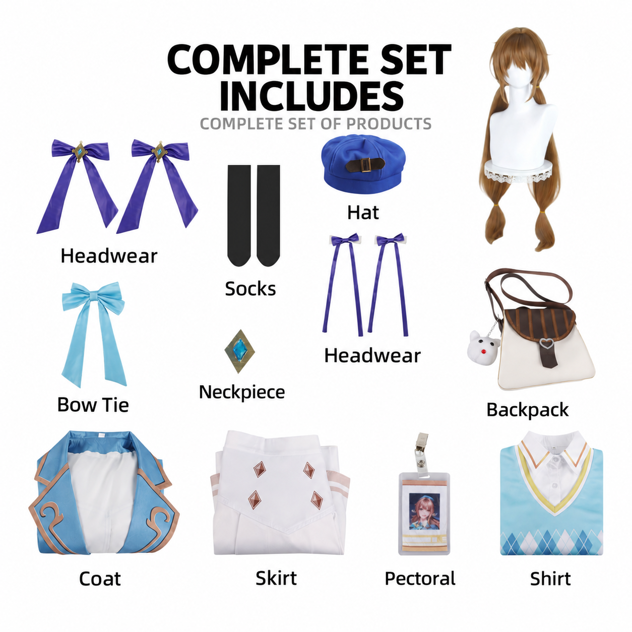 Honor of Kings Da Qiao Cosplay Costume - Image 8