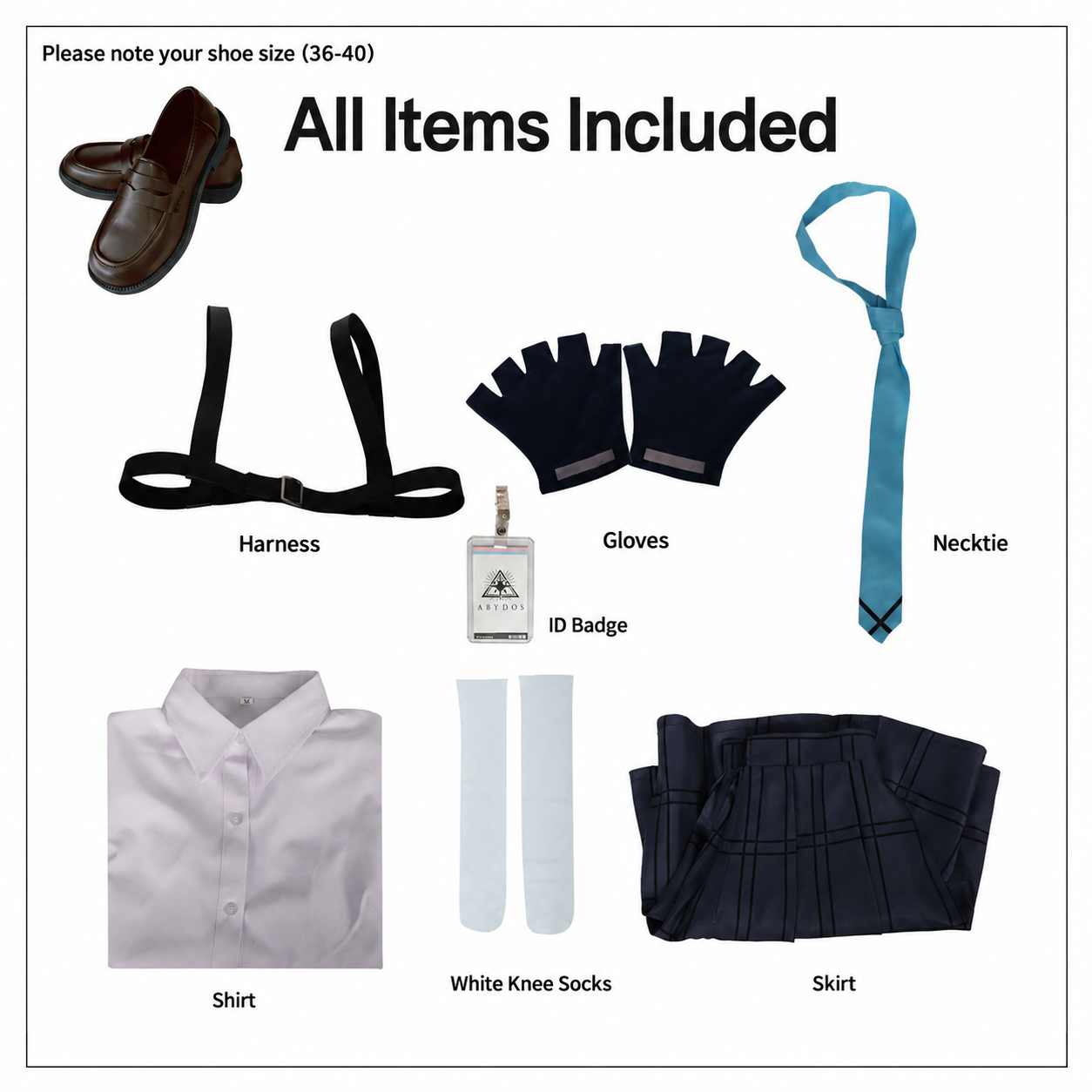 Blue Archive Takanashi Hoshino Cosplay Costume - Image 12