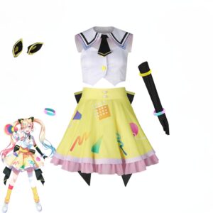 BanG Dream! Arale Nakamachi Dress Cosplay Costume